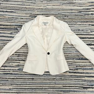 H&M white blazer